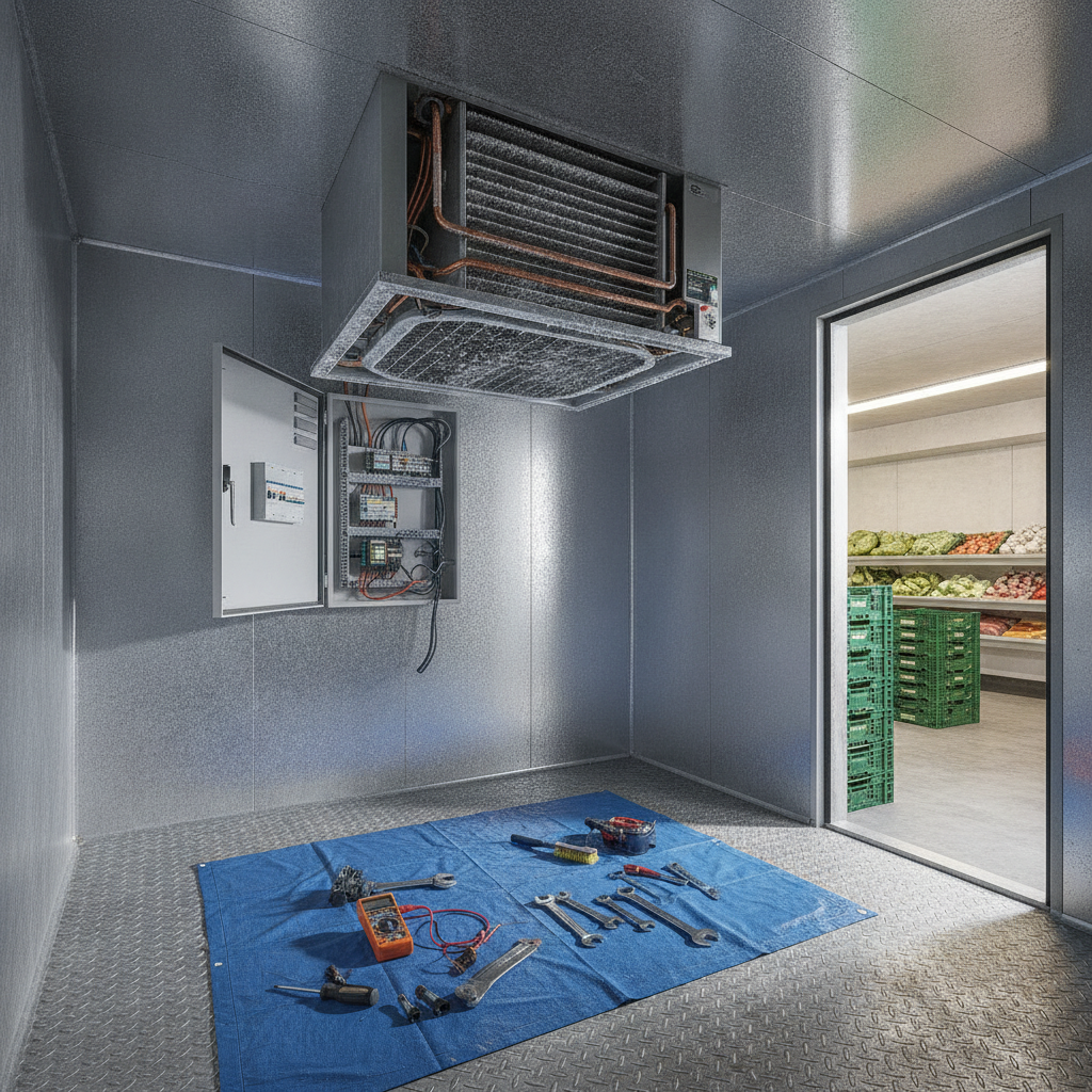 Walk-In Cooler Repair - no faces, no texts